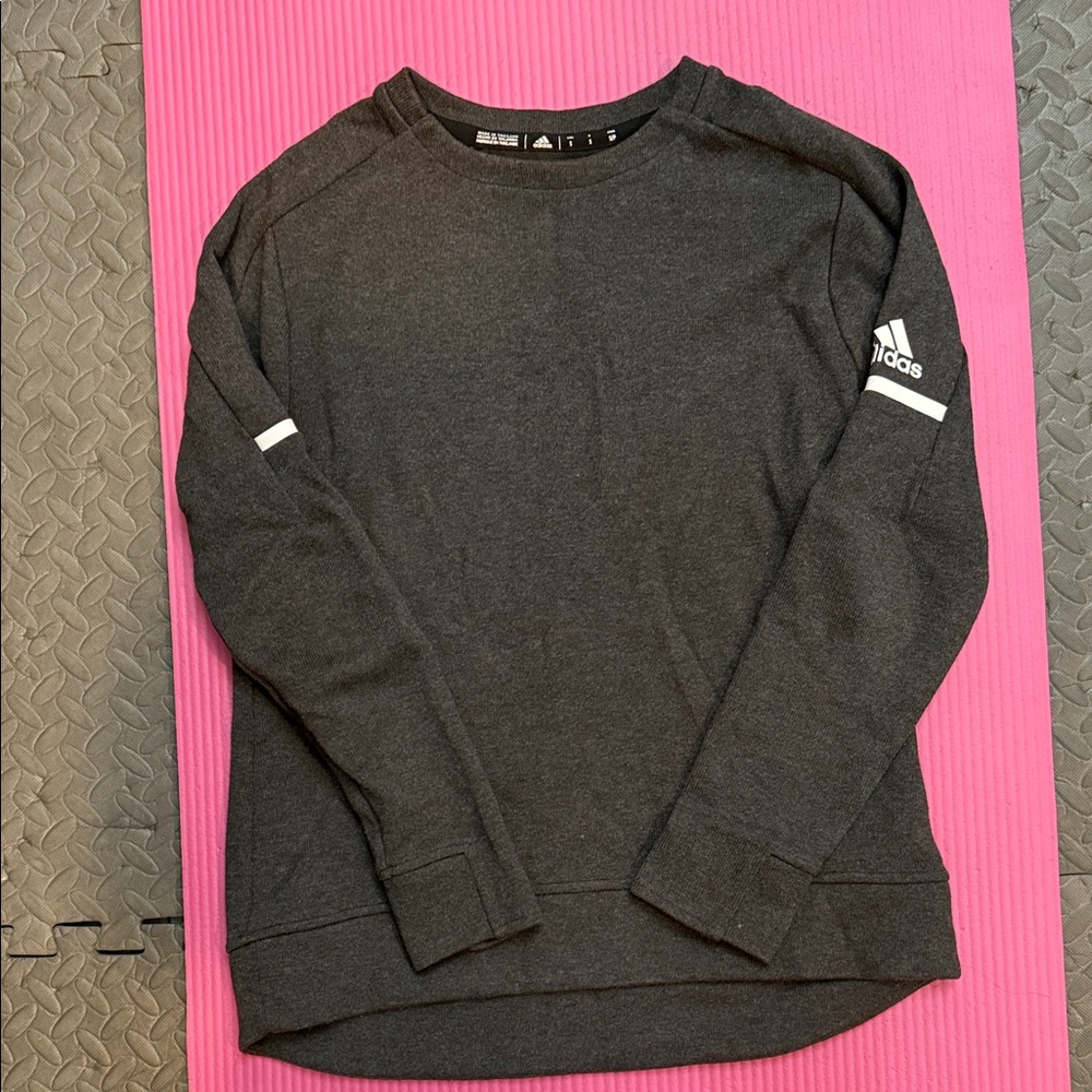 Adidas Charcoal Crewneck Sweater